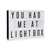 Light box cinematografiche Light box cinematografiche