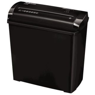 Fellowes P-25s Distruggi Documenti Taglio a Striscia 22 Cm Nero, Grigio
