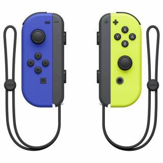 Nintendo Joy-con Nero, Blu, Giallo Bluetooth Gamepad Analogico/digitale Nintendo Switch