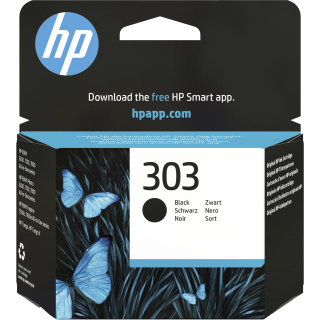 Hp Cartuccia di Inchiostro Nero Originale 303
