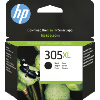 Hp Cartuccia di Inchiostro Nero Originale Ad Alta Capacità 305xl