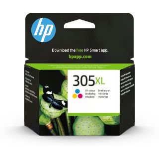 Hp Cartuccia di Inchiostro Tricromia Originale Ad Alta Capacità 305xl
