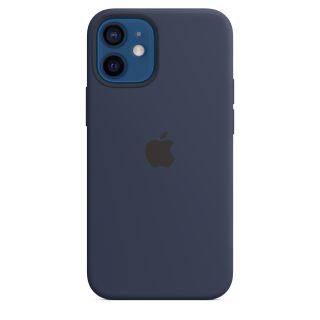 Apple Custodia Magsafe in Silicone per Iphone 12 Mini - Blu Navy