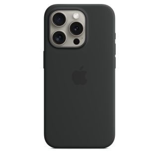 Apple Custodia Magsafe in Silicone per Iphone 15 Pro - Nero