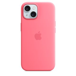 Apple Custodia Magsafe in Silicone per Iphone 15 - Rosa
