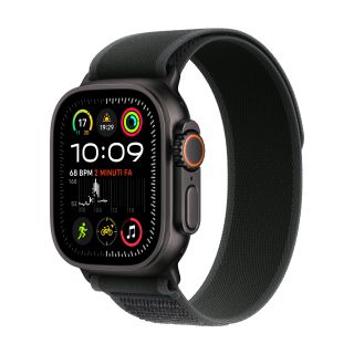 Apple Watch Ultra 2 Gps + Cellular 49mm Cassa Titanio Nero con Nero Trail Loop - M/l