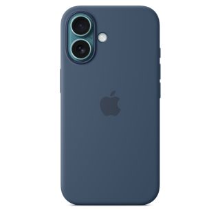 Apple Custodia Magsafe in Silicone per Iphone 16 - Denim