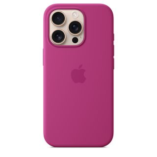 Apple Custodia Magsafe in Silicone per Iphone 16 Pro - Fucsia