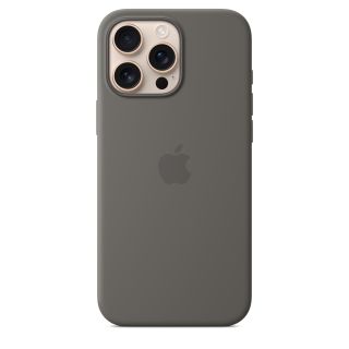 Apple Custodia Magsafe in Silicone per Iphone 16 Pro Max - Grigio Pietra