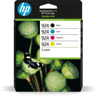 Hp Confezione da 4 Cartucce di Inchiostro Cmyk Originali 924