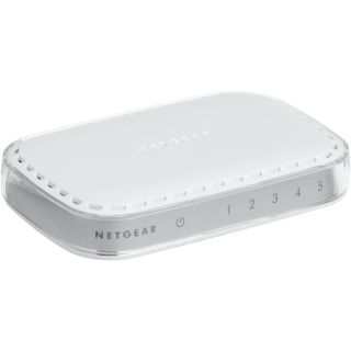 Netgear Gs605-400pes Switch di Rete Non Gestito L2 Gigabit Ethernet (10/100/1000) Bianco