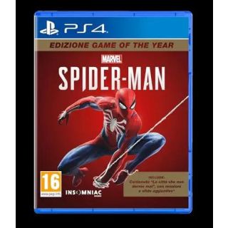 Sony Marvel's Spider-man Game Of The Year Ita Playstation 4