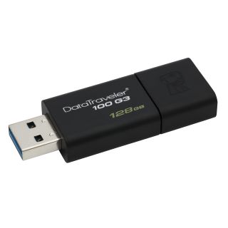 Kingston Technology Datatraveler 100 G3 Unità Flash Usb 128 Gb Usb Tipo a 3.2 Gen 1 (3.1 Gen 1) Nero