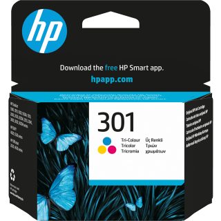 Hp Cartuccia Originale Inchiostro Tricromia 301