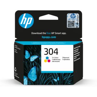 Hp Cartuccia Inchiostro Originale Tricromia 304