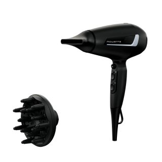Rowenta Pro Expert Cv8820 Asciuga Capelli 2100 W Nero, Metallico