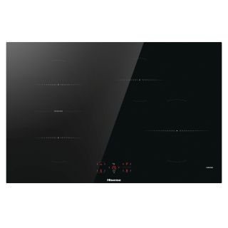Hisense Hi8421bsc Piano Cottura Nero da Incasso 80 Cm Piano Cottura a Induzione 4 Fornello(i)