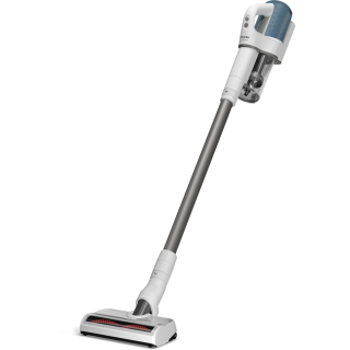 Miele Duoflex Hx1 Aspirapolvere a Bastone 2 in 1 Batteria Secco Filtro Igienico Senza Sacchetto Blu, Bianco 2,5 Ah