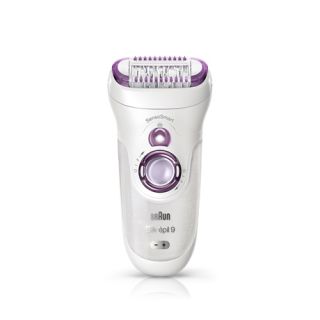 Braun Silk-épil 9 Sensosmart 9/700 40 Pinzette Viola, Bianco
