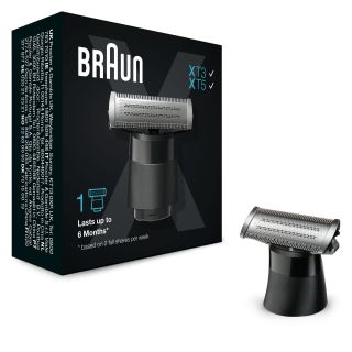 Braun Series X Lama di Ricambio – Compatibile con I Modelli Series X, Regolabarba Uomo e Rasoio Elettrico per Barba, una Lama per Radere, Regolare e Definire Qualsiasi Stile, 1 Pezzo, Xt10