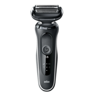 Braun Series 5 51-w1600s Rasoio Nero, Bianco