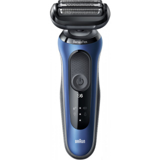 Braun Series 6 61-b1200s Rasoio Trimmer Nero, Blu