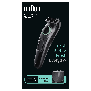 Braun Beardtrimmer 3 Bt3411 Regolabarba Uomo