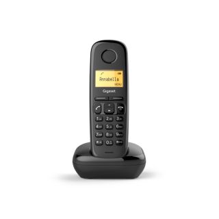 Gigaset A170 Telefono Analogico/dect Identificatore di Chiamata Nero