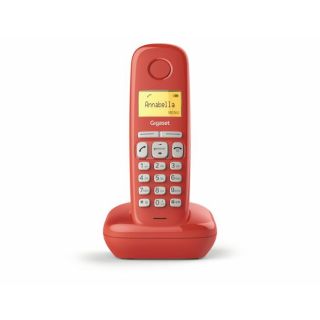 Gigaset a 170 Trio Telefono Analogico/dect Identificatore di Chiamata Rosso