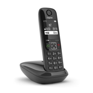 Gigaset As690 Telefono Analogico/dect Identificatore di Chiamata Nero
