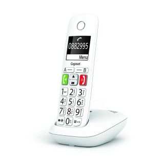 Gigaset E290 Telefono Analogico/dect Identificatore di Chiamata Bianco