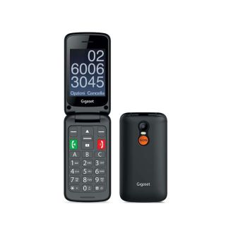 Gigaset Gl590 7,11 Cm (2.8") 113 G Nero Telefono per Anziani
