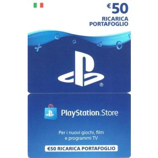 Ricarica Portafoglio Playstation Store (psn) - 50€