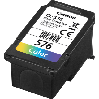 Canon Cl-576 Cartuccia D'inchiostro 1 Pz Originale Resa Standard Ciano, Magenta, Giallo