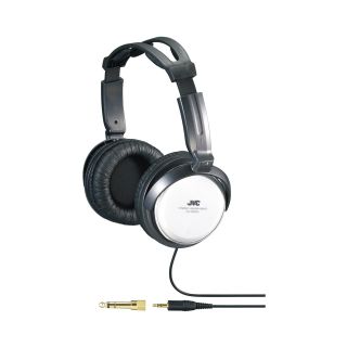 Jvc Ha-rx500-e Cuffie Cablato a Padiglione Musica Nero, Bianco
