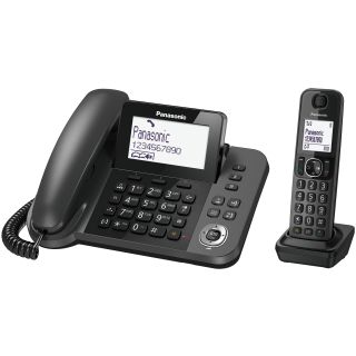 Panasonic Kx-tgf310 Telefono Dect Identificatore di Chiamata Nero