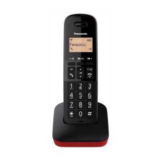 Panasonic Kx-tgb610jtr Telefono Telefono Analogico/dect Identificatore di Chiamata Nero, Rosso