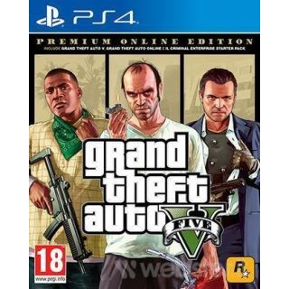 Take-two Interactive Grand Theft Auto V: Premium Online Edition, Ps4 Playstation 4