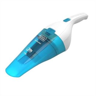 Black & Decker Wdc115wa Aspirapolvere Senza Filo Blu, Bianco Senza Sacchetto