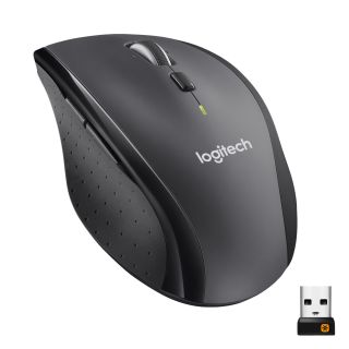 Logitech M705 Marathon Mouse Wireless, Ricevitore Usb Unifying 2,4 Ghz, 1000 Dpi, 5 Pulsanti Programmabili, Durata Batteria di 3 Anni, Compatibile con Pc, Mac, Laptop, Chromebook
