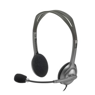Logitech H111 Auricolare Cablato a Padiglione Ufficio Grigio