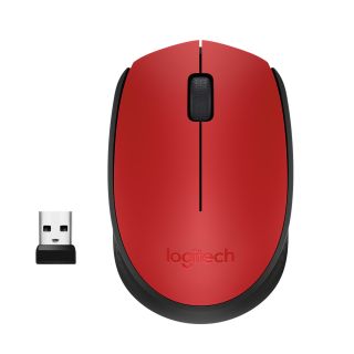 Logitech M171 Red-k Mouse Ufficio Ambidestro Rf Wireless Ottico 1000 Dpi