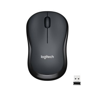Logitech M220 Silent Mouse Wireless, 2,4 Ghz con Ricevitore Usb, Tracciamento Ottico 1000 Dpi, Durata Batteria di 18 Mesi, Ambidestro, Compatibile con Pc, Mac, Laptop