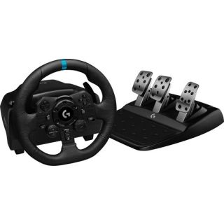Logitech G G923 Nero Usb 2.0 Sterzo + Pedali Analogico/digitale Pc, Playstation 4, Playstation 5