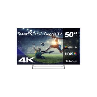 Smart-tech 50ug02v Tv 127 Cm (50") 4k Ultra Hd Smart Tv Wi-fi Grigio 260 Cd/m²