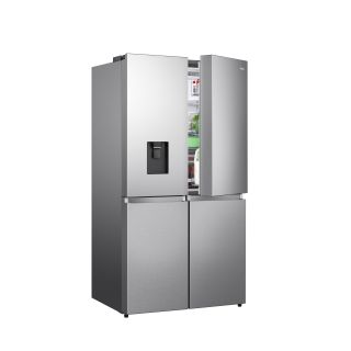 Hisense Rq758n4swse Frigorifero Side-by-side Libera Installazione 606 L e Acciaio Inox