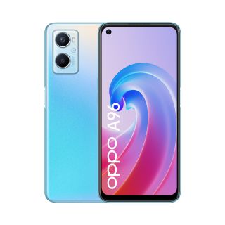 Oppo A96 Smartphone, Nfc, Fotocamera Principale da 50 Mp+ai e Frontale da 16mp, Display 6.59” 90hz, 5000mah, Ram 8gb+128gb Espand. (1tb), [extra Garanzia 24+6 Mesi Versione Italiana] Sunset Blue