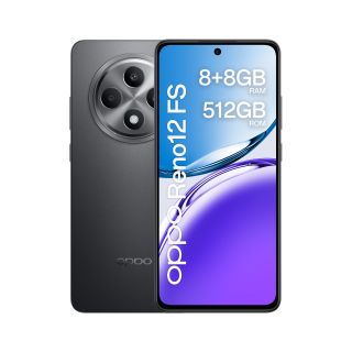 Oppo Reno12 Fs 4g Ai Smartphone, Tripla Fotocamera 50+8+2mp, Selfie 32mp, Display 6.67” 120hz Amoled Fhd+, 5000mah, Ram 16 Gb (8+8) + Rom 512gb, [versione Italia], Matte Gray
