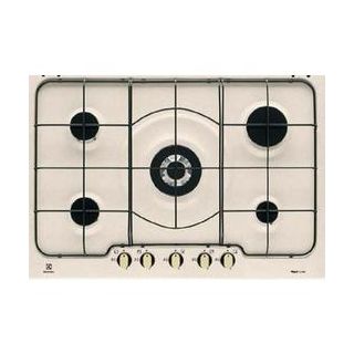 Electrolux Rgg 7253 Oon Piano Cottura Sabbia da Incasso 75 Cm Gas 5 Fornello(i)