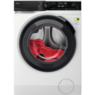 Aeg Lr8h84gby Lavatrice Caricamento Frontale 8 Kg 1400 Giri/min Nero, Bianco